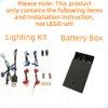 GEAMENT LED Lighting Kit Compatible with Lego Lamborghini Sian (Sián) FKP 37 - for Technic 42115 Race Car Model (Model Set Not Included)
