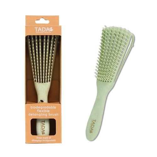 Flexible Detangling Hair Brush for Curly, Black Natural Hair, Afro Textured Size Adjustable Hairb...