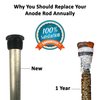 RV Water Heater Anode Rod - Magnesium Anode Rod Suburban Water Heaters Suburban & Morflo - 9.25''Long & 3/4'' Thread - Long Lasting Tank Corrosion Protection - 1pc