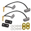Golf Cart Motor Brushes Kit Fits Club Car Electric 1994-up 36 & 48-Volt and Yamaha Electric G8 G9 G14 G16 G.E Electric Golf Carts