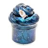 Galactic Glitter Slime Kit, Blue Sparkly Slime Assorted Shapes and Textures,Spacecraft Charms Included Slime kit Party Favors.