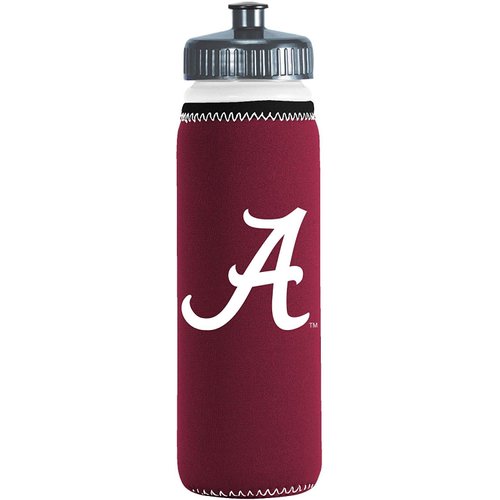 Kolder College Van Metro Squeezable LDPE 22 Ounce Water Bottle (Alabama) Crimson Tide)