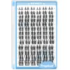 KevKev Lash Clusters 78 Pcs Cluster Lashes Eyelash Clusters DIY Cluster Eyelash Extensions Individual Lashes that Look Like Eyelash Extensions Natural Look Thin Band & Soft(Tropical,D-8-16mix)
