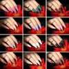 FANDAMEI Matte Press on Nails, 288PCS Almond Fake Nails Full Cover, Short Glue on Nails with Nail Glue, 12 Solid Color False Nails for Nail Art DIY