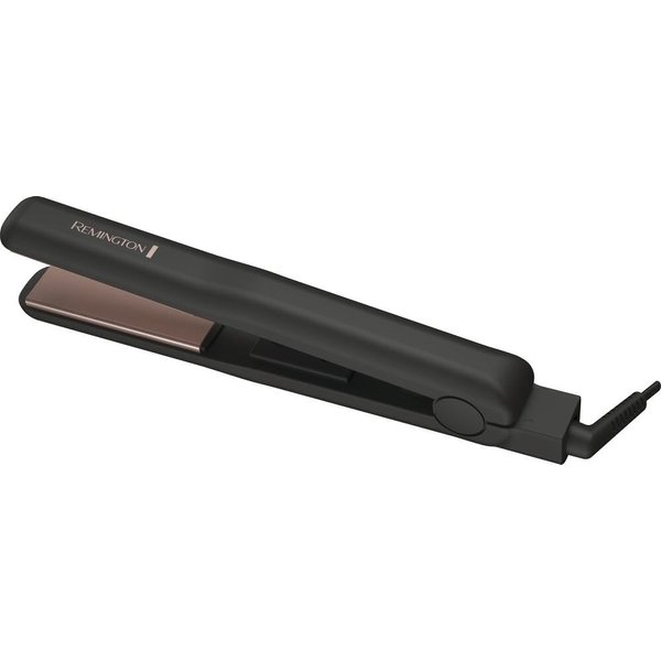 Remington 1" Flat Iron with Ceramic Plates, 375°F High Heat, Rapid Heat Up, Swivel Cord