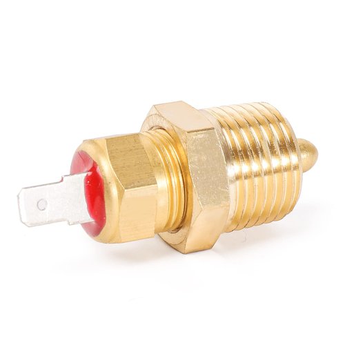 Fan Temperature Switch 200 to 185 Degree Electric Engine Cooling Fan Thermostat Temp Sensor Switch with 3/8" Pipe Thread for 10" 12" 14" 16" Fan
