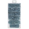 T.K.Excellent Flat Head Phillips #6-32 Electrician's Machine Screw Kit,370 Pcs Assorted Screws, Wall Plate Screws, Outlet Screws