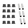 Golf Cart Bushing and Sleeve Kits, Rear Leaf Spring Bushing & Sleeves Kits for EZGO TXT 1994-UP and Club Car DS Models Gas & Electric 1981 + UP, 6 Sleeves and 12 bushings. 1012303 1015583