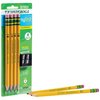 Ticonderoga My First Wood-Cased Pencils, Pre-Sharpened, 2 HB, With Sharpener, Yellow, 4 Count