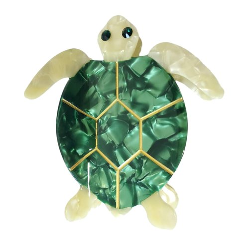 Big Sea Turtle Hair Clips,Cellulose Acetate Hair Clips,Small Claw Clips for Girl,Hair Accessories...