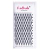 FADLASH Premade Fans Pointed Base 10D Premade Volume Eyelash Extensions Middle Stem Pre Fanned Lash Extensions Easy Application C/D Curl Eyelash Extension (10D-0.07-D, 17mm)