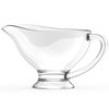 XANADU Set of 2 Gravy Boat | Dripless Spout, Ergonomic Handle | 7.5 OZ for Sauces, Gravy, Dressings, Milk