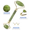 EUASOO Jade Roller & Gua Sha Set Facial Massager for Eyes, Neck and Whole Body Muscles, Can Eliminate Puffiness, Wrinkles, Tighten The Skin, Relax The Muscles of Gua Sha Massage Tools