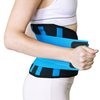 RiptGear Back Brace for Lower Back Pain Relief - Breathable Back Brace for Men and Women - Ideal for Lifting, Work, Sciatica, Herniated Disc, and Lumbar Support - Blue, XXL (Waist: 40"-43")