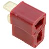 TAODAN 20PCS Red T Plug Connector Female and Male Suitable for RC Hobby Car Boat Aeroplanes Lithium Polymer Battery
