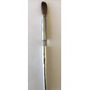 Silver Handle CRIMPED 100% Kolinsky Acrylic Nail Brush (Crimped 14)