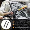 Ziciner Rotating Car Wash Brush, Automatically Foams Auto Wash Brush with Long Handle, High Pressure Washer Gun and Hose Nozzle Car Wash Kit for Cars, Yards, Gardens, Pets