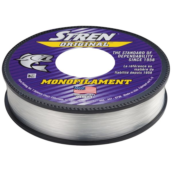 Stren Original®, Clear/Blue Fluorescent, 4lb | 1.8kg Monofilament Fishing Line, Suitable for Freshwater Environments