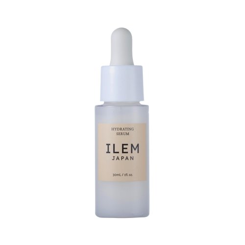 ILEM JAPAN Hydrating Hyaluronic Acid Serum With Vitamin C | For Glowing Skin | Face Serum for Dry Skin & All Skin Types | Antioxidant & Rich Fatty Acids, Marula Oil Nourishing | For Men & Women | 30ml