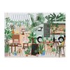 Galison Plant Cafe 1000 Piece Puzzle from Galison - 1000 Piece Botanical Puzzle for Adults, Wonderful Illustrations from Frankie Penwill, Thick and Sturdy Pieces, Great Gift Idea