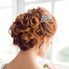 Frcolor Rhinestone Hair Stick, Chinese Hair Chopsticks Hairpin Chignon Pin (Blue)
