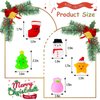 Hatende 80PCS Random Christmas Mochi Squishy Toys Squishies Christmas Toys for Kids Girls Boys Toddlers Christmas Party Favors, Stress Relief Toys Classroom Prizes Stocking Stuffers Gifts