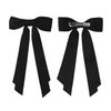 2Pack Satin Hair Bow Clips, Ribbon Hair Clips for Women & Girls, Cute Hair Clips Bows