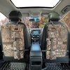 MYDAYS 2 Pack Tactical Seat Back Gun Rack, Camo Front Seat Gun Organizer with Molle Panel Vehicle Gun Holder for Hunting Rifles/Shotguns (Camo)