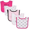 Hudson Baby Unisex Baby Cotton Bibs, Sparkle, One Size