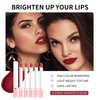 SHEEPFLY 5 Colors Matte Cigarete Lipstick Set,Durable Water Resistant Sweat Not Off Makeup Ladies Lipstick, Velvet Lipstick(5 Colors)