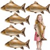 Blueweenly 6 Pcs 33 Inch Fish Balloons Gone Fishing Party Decorations Fishing Balloons Fishing Themed Party Decorations for Fishing Party Supplies Fishing Theme Birthday Party Decorations