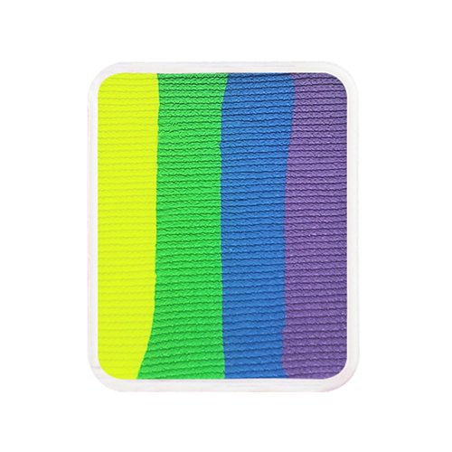 Kraze FX Face Paint Palette Refill - Thrill Face Paint (6 gm) - Hypoallergenic, Non-Toxic, Water Activated Professional Face & Body Painting Makeup Supplies for Sensitive Skin, Kid Safe, Adults
