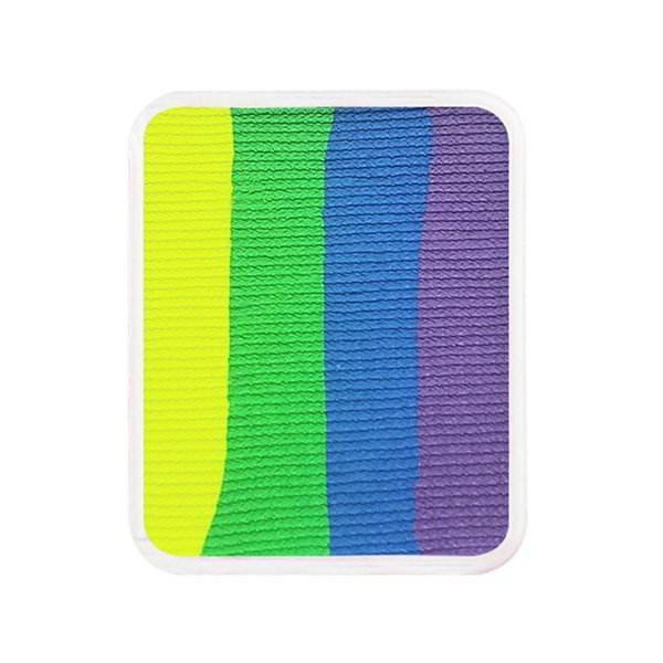 Kraze FX Face Paint Palette Refill - Thrill Face Paint (6 gm) - Hypoallergenic, Non-Toxic, Water Activated Professional Face & Body Painting Makeup Supplies for Sensitive Skin, Kid Safe, Adults