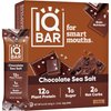 IQ Bar, Chocolate Sea Salt, 4 count