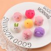 KUUQA 20 Pcs Squishies Squeeze Animal Toys Cat Rabbit Panda Stress Relief Toys Easter Egg Fillers Kids Birthday Party Favors Goodie Bag Stuffers