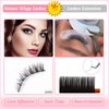 SQYlashes False Eyelashes Short Natural Cat Eye Lashes Wispy - Mixed 2 Styles, 14 Pairs, MG06