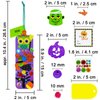 Winlyn 36 Sets Halloween Craft Kits Halloween Crafts Holiday Fall Kids Crafts DIY Halloween Bookmarks Art Sets Bats Monster Ghost Foam Stickers Arts and Crafts for Kids Classroom Activities