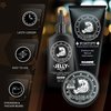 Bossman Essentials Beard Kit for Men - Beard Oil Jelly, Fortifying Conditioner Cream, Beard Balm - Grooming Growth Care Accessories (Naked)