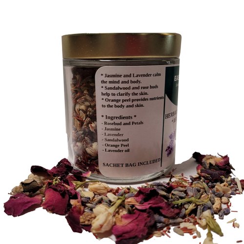 Herbal Bath Blend Herbal Steam Relaxing Herb Bath Blend Calming Euphoric Herb Incense Aroma Blend East West Herbal