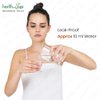 HealthAndYoga™ ChillEyes Transparent Eye Wash Cups for Safe, No-Pressure Eye Cleansing - with Storage Container - Eye Shaped Rim, Snug Fit (2 Pcs.)