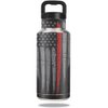 MightySkins Skin Compatible with Ozark Trail Water Bottle 36 oz wrap Cover Sticker Skins Thin Red Line