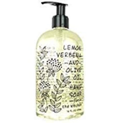 Greenwich Bay Trading Co. Hand Soap for the Kitchen, 16 Ounce, Lemon Verbena & Olive Oil