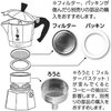Bialetti - Moka Express: Iconic Stovetop Espresso Maker, Makes Real Italian Coffee, Moka Pot 1 Cup (2 Oz - 60 Ml), Aluminium, Silver