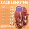 Miscly Round Shoelaces [1 Pair] 5/32″ Thick - For Shoes, Sneakers & Boots (36″, Brown)