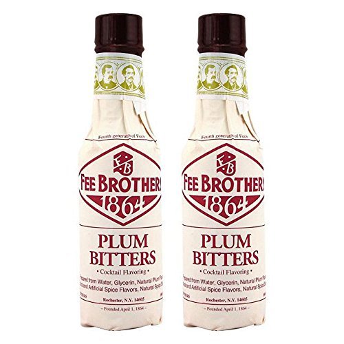 Fee Brothers Plum Cocktail Bitters - 5 oz - 2 Pack