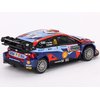 i20 N Rally1 Hybrid #11 Thierry Neuville - Martijn Wydaeghe Mobis WRT 3rd Place Monte Carlo Rally (2023) Limited Edition to 3960 Pieces Worldwide 1/64 Diecast Model Car by Mini GT MGT00710