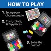 Educational Insights Kanoodle Cosmic - Brain Teaser Puzzle Challenge Game for Kids, Teens and Adults, Travel Games for Kids Ages 7+
