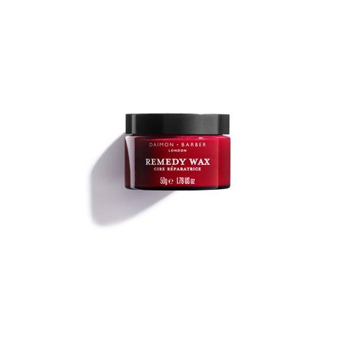 Daimon Barber Argan Oil Remedy Hair Wax, Mens Styling Wax For Added Control and Texture, Medium Shine and Light to Medium Hold, Ideal for Slick Backs, Made From Natural Plant Wax 50g