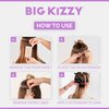 Big Kizzy Original Brown Double Sided Replacement Tape Tabs for Hair Extensions - Strong Hold and Residue Free - 5-7+ Weeks of wear - 120 tabs