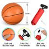 Dilabnba 7Inch Mini Basketball for Kids Adults,Size 3 Rubber Replacement Soft Bouncy Ball for Basketball Hoop, Toddler Baby Beach Pool Ball for Sport Party Game(Orange 3PCS)